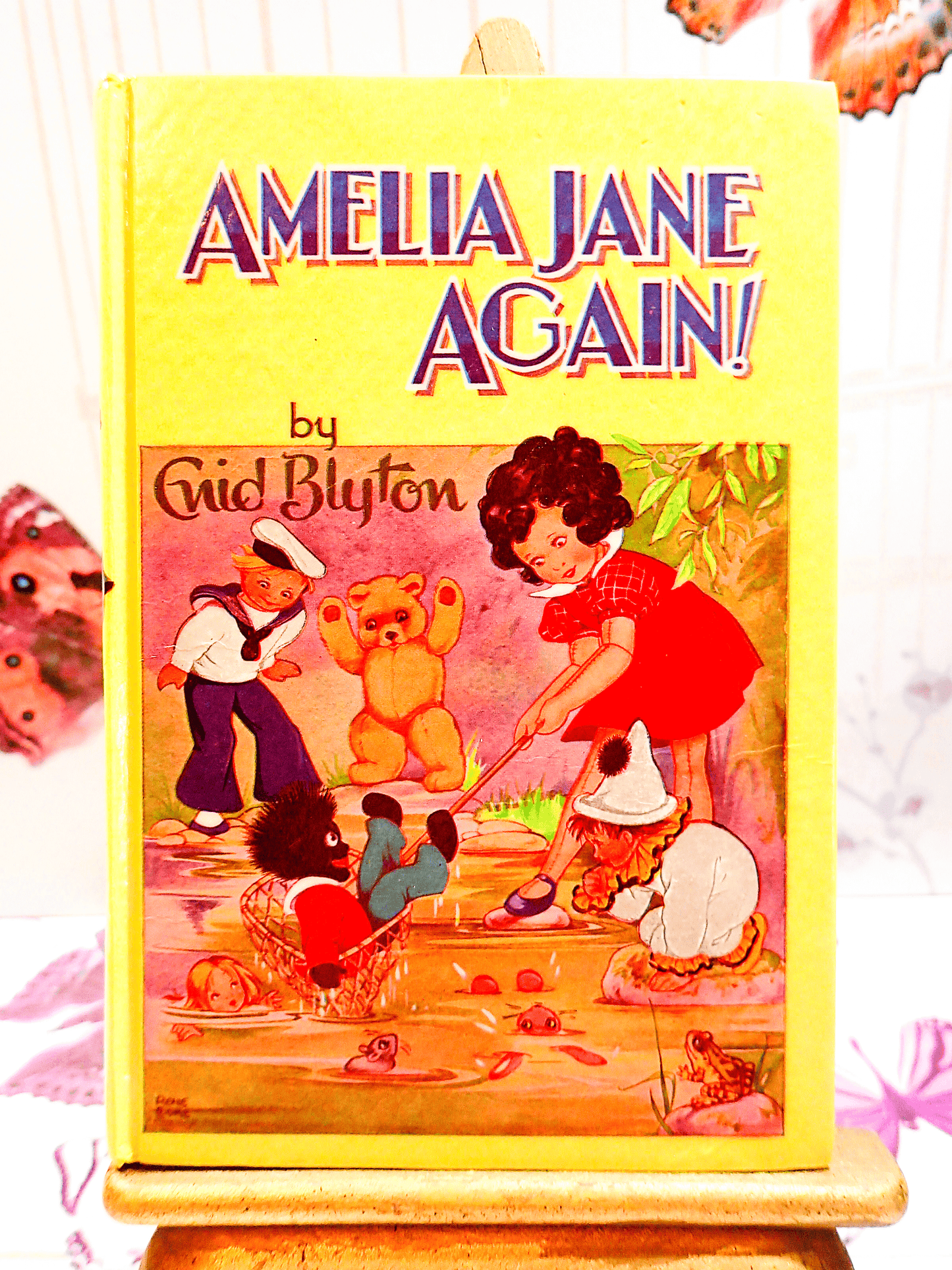 Amelia Jane Again by Enid Blyton Vintage Children's book Rene Cloke 1970's Bedtime Stories