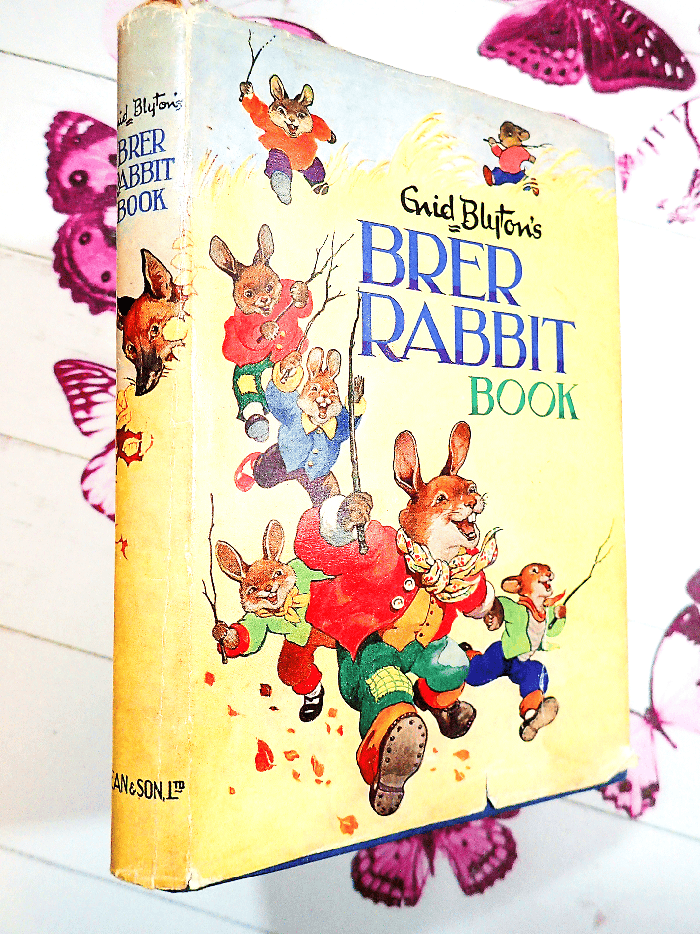 Enid Blyton's Brer Rabbit Book Vintage Childrens Bedtime Stories First ...