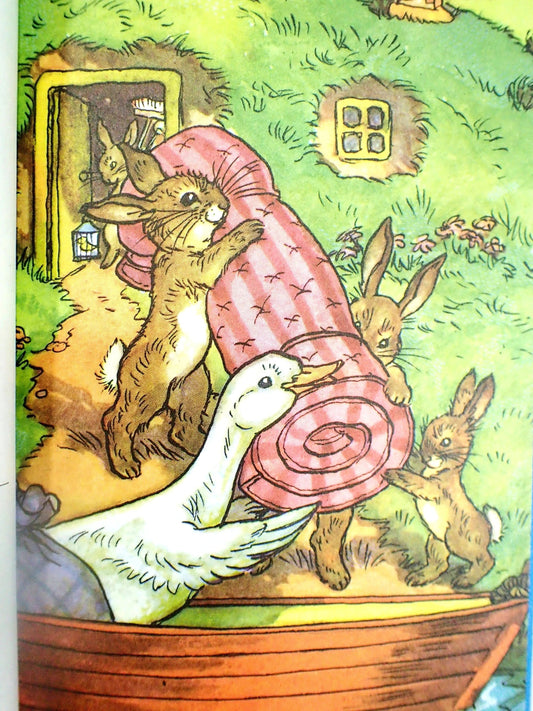 Bunny Rabbits Moving Home.