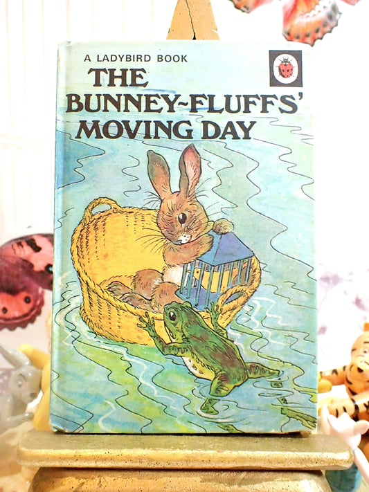 Vintage Ladybird Children's book The Bunney-Fluffs Moving Day.