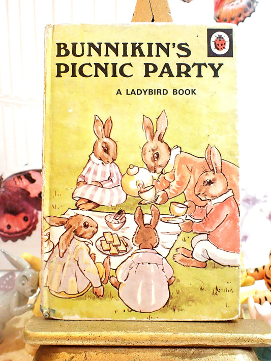 Vintage Ladybird Children's book Bunnikin's Picnic Party.