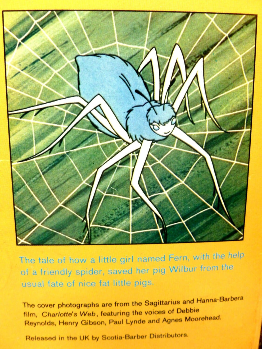 Charlottes Web Vintage Children's Book Puffin Paperback 1970's Classic ...