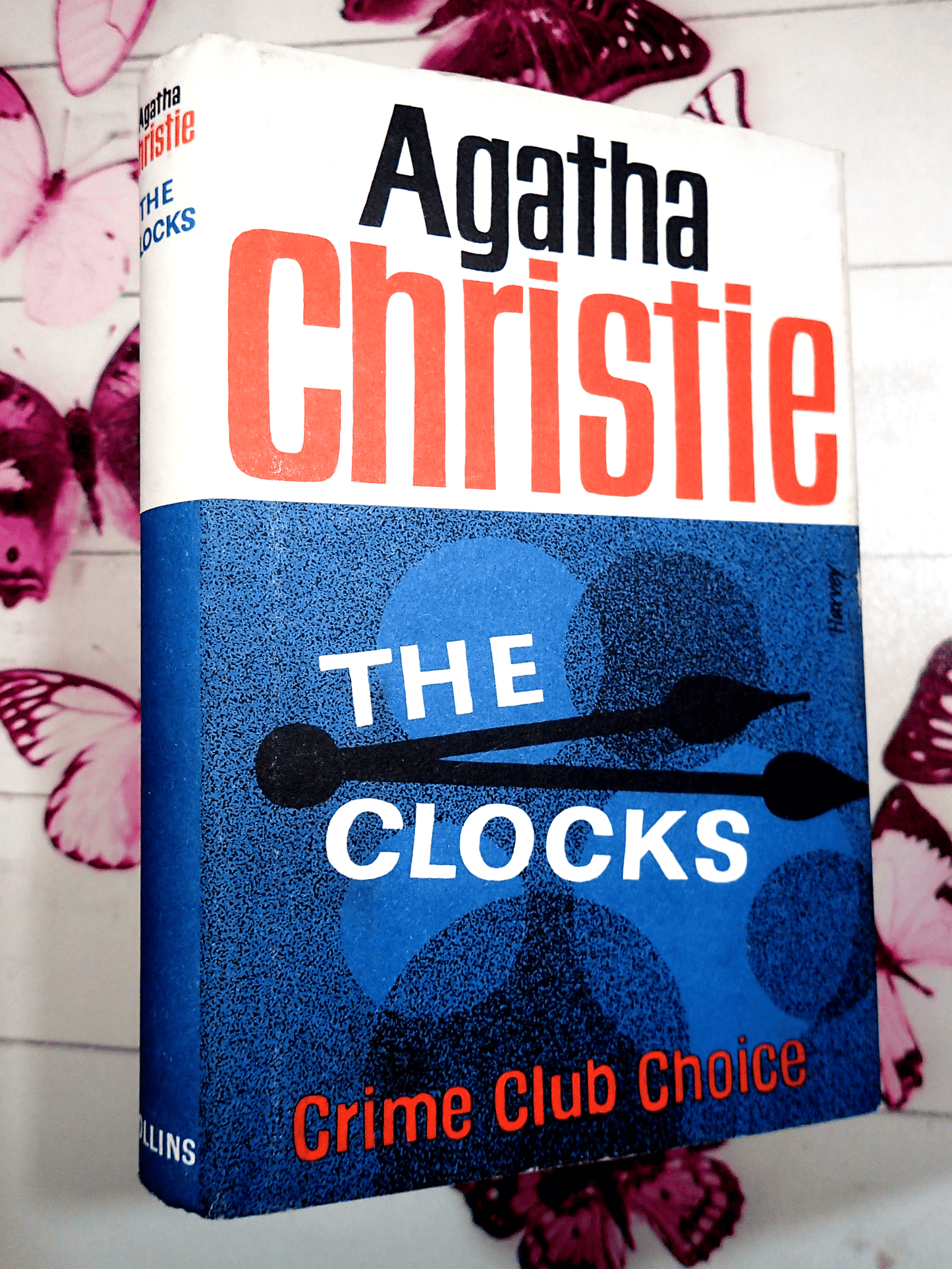 Clocks Agatha Christie Facsimile Hardback Vintage Book