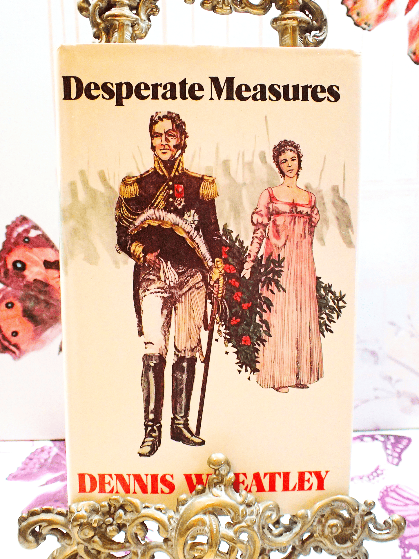 Desperate Measures by Dennis Wheatley Roger Vintage Book Roger Brook 1975 First Edition Thus BCA