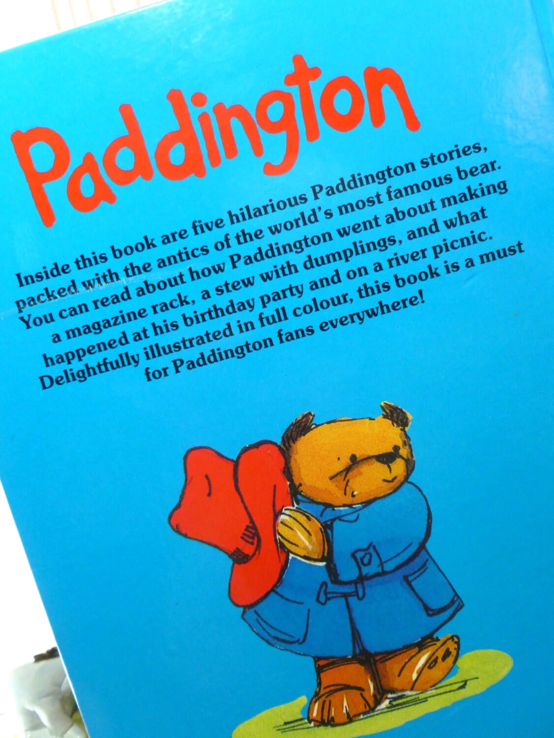 The Giant Paddington Story Book by Michael Bond Paddington Bear First Ed. 1989