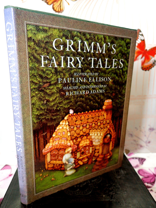 Grimms Fairy Tales Richard Adams Vintage Fairy Story Book