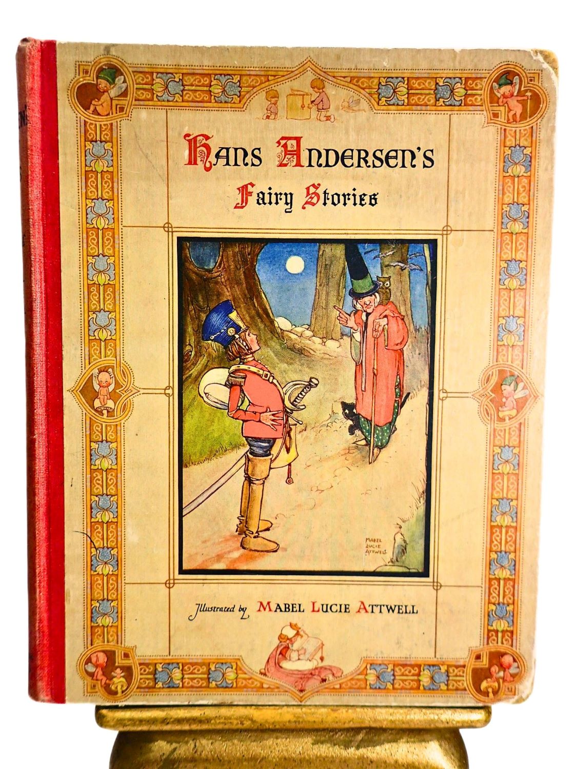 Hans Andersen's Fairy Stories illustrated by Mabel Lucie Attwell Antique Childrens Book c1920's