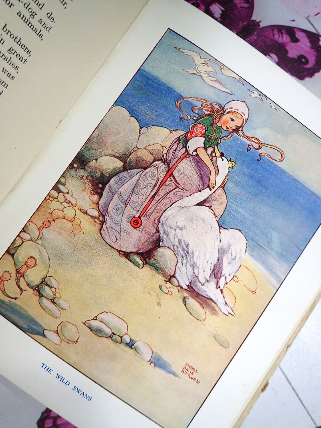 Hans Andersen's Fairy Stories illustrated by Mabel Lucie Attwell Antique Childrens Book c1920's