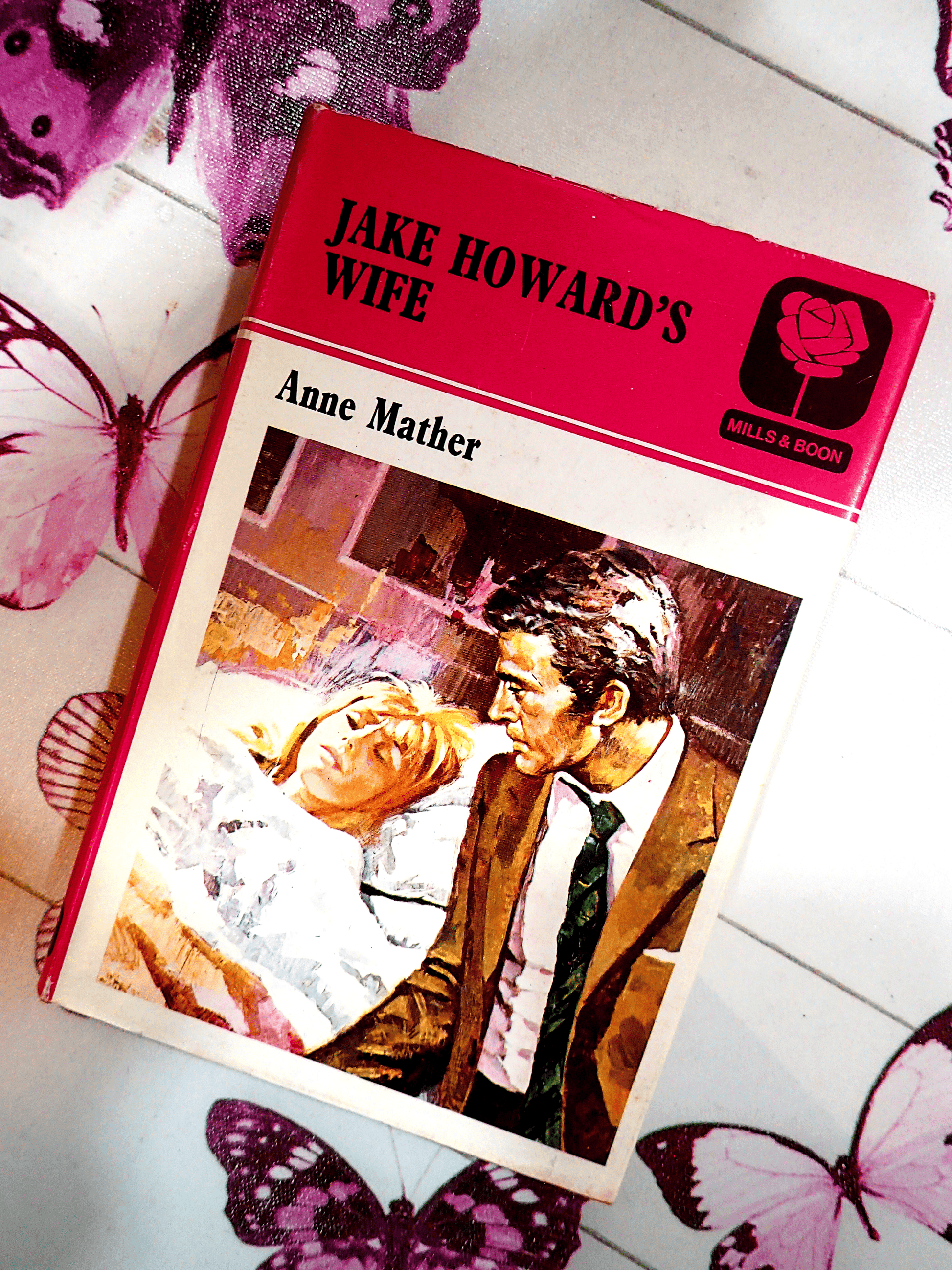 Romantic Mills and Book book cover Jake Howard's Wife Anne Mather