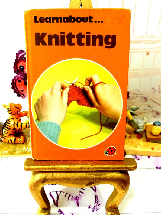 Learnabout Knitting Vintage Ladybird Book