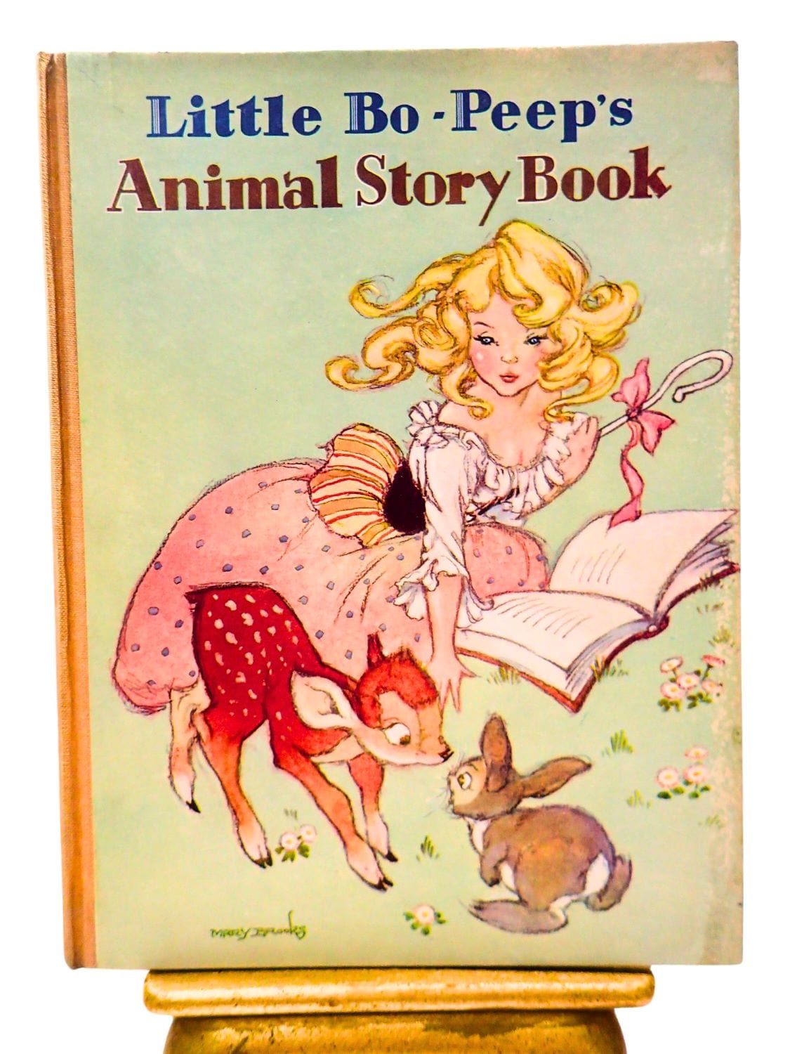 Vintage Bedtime Stories Little Bo-Peep's Animal Stories Book Vintage Children's Book 1950's