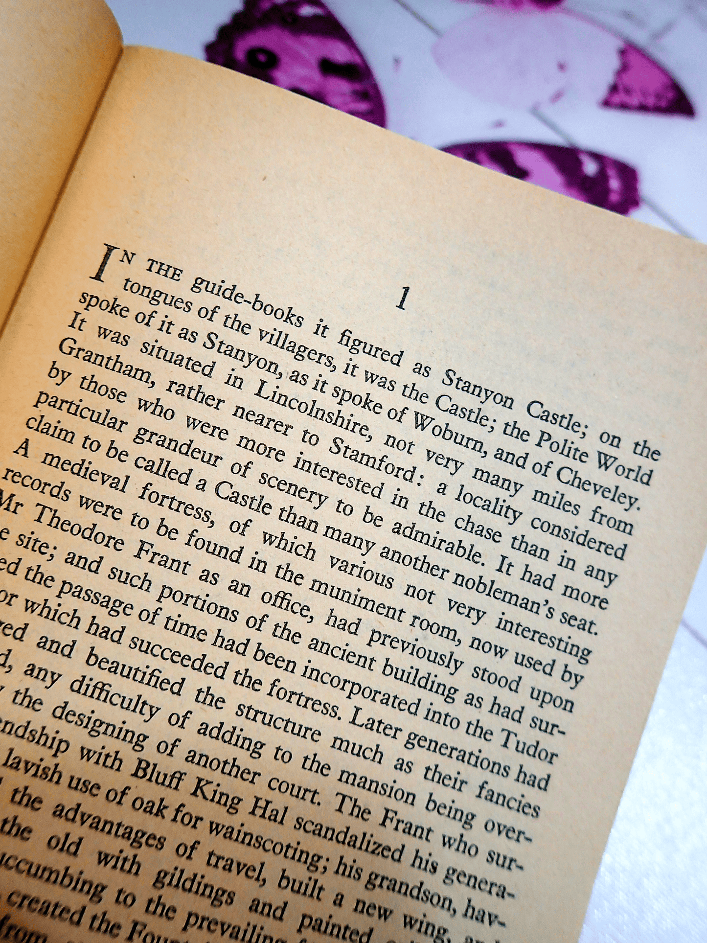 First Page Chapter 1 of The Quiet Gentleman Georgette Heyer
