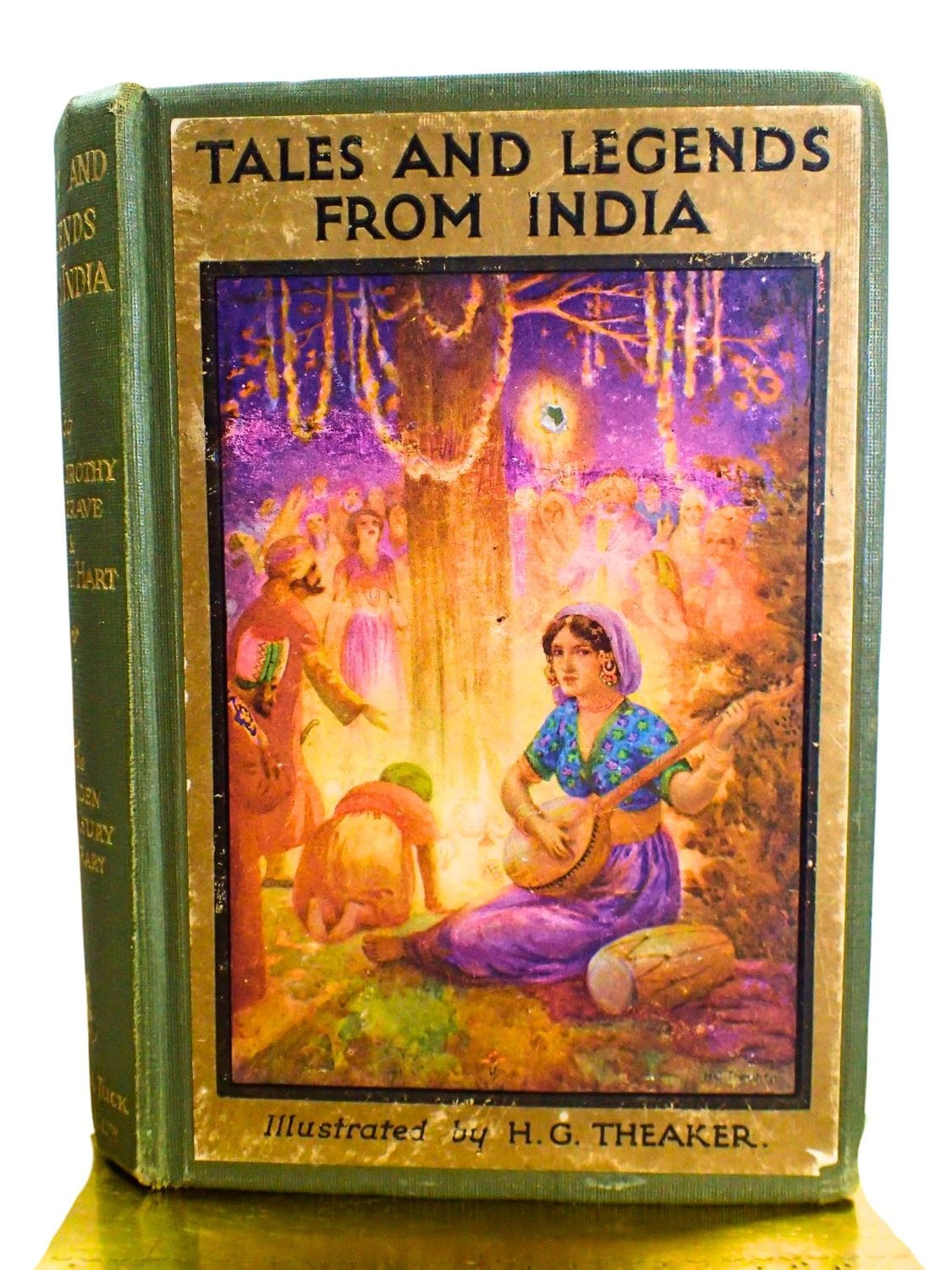 Old Children's Indian Fairytale Book Tales and Legends from India circa 1920