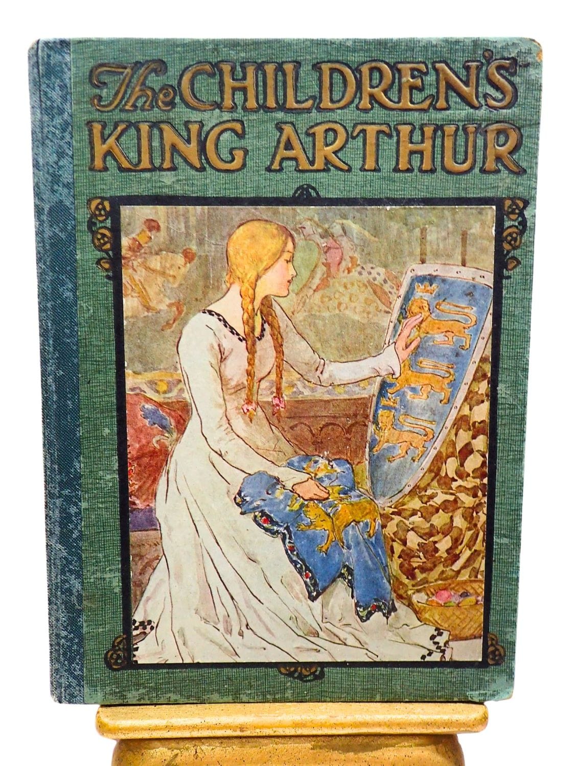 The Children's King Arthur Antique Book Malory circa 1910