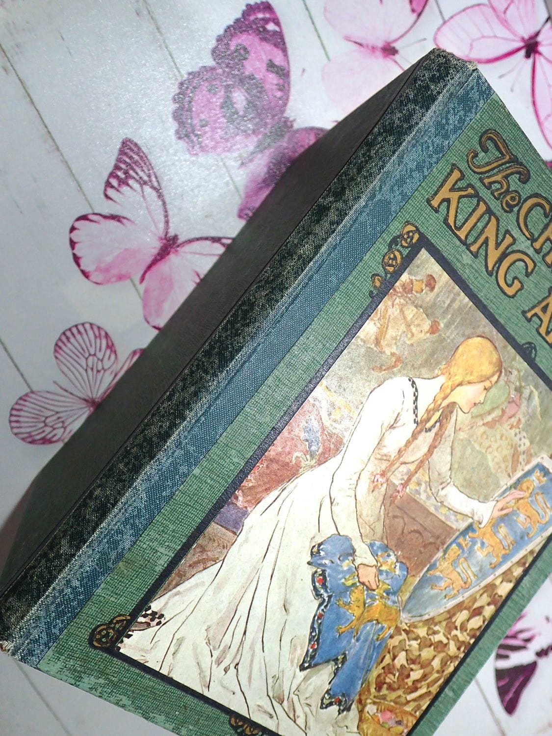 Cover of The Children's King Arthur Antique Book Malory circa 1910