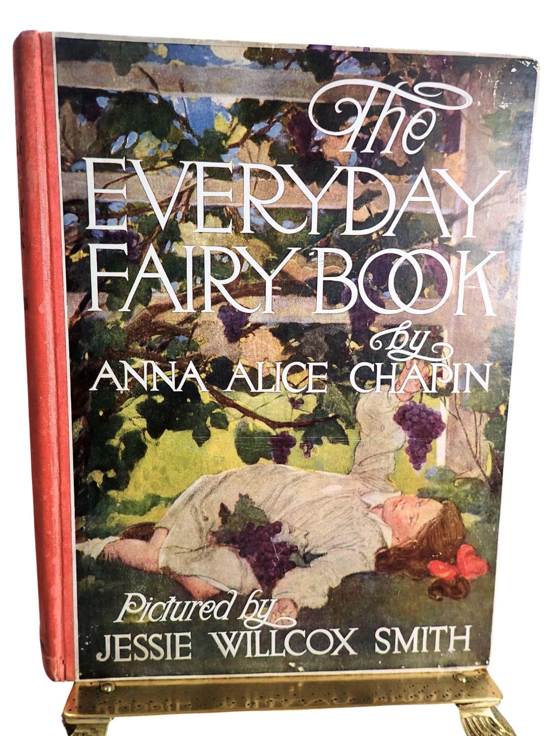 Antique Children's Book 'The Everyday Fairy Book' pictured by Jessie Wilcox Smith circa 1920's. 