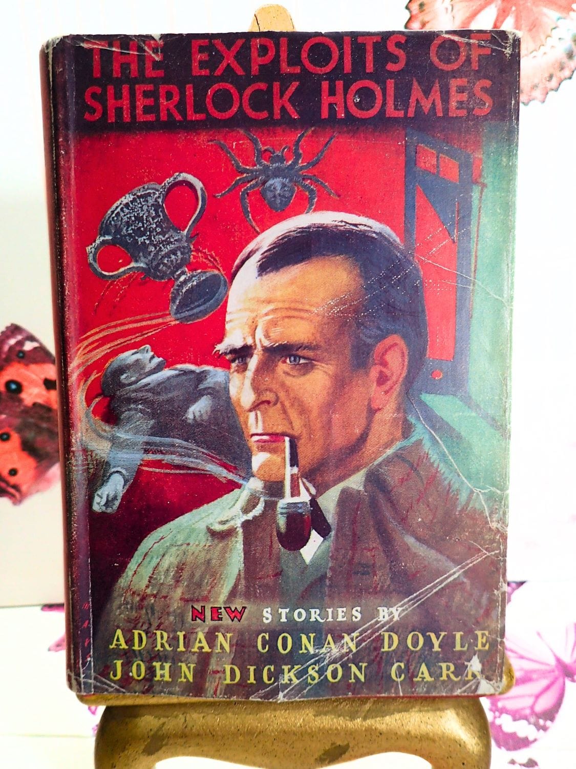 The Exploits of Sherlock Holmes Conan Doyle First Edition Vintage Book