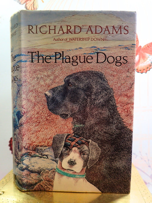 The Plague Dogs Richard Adams First Edition UK Collectable Vintage Book  