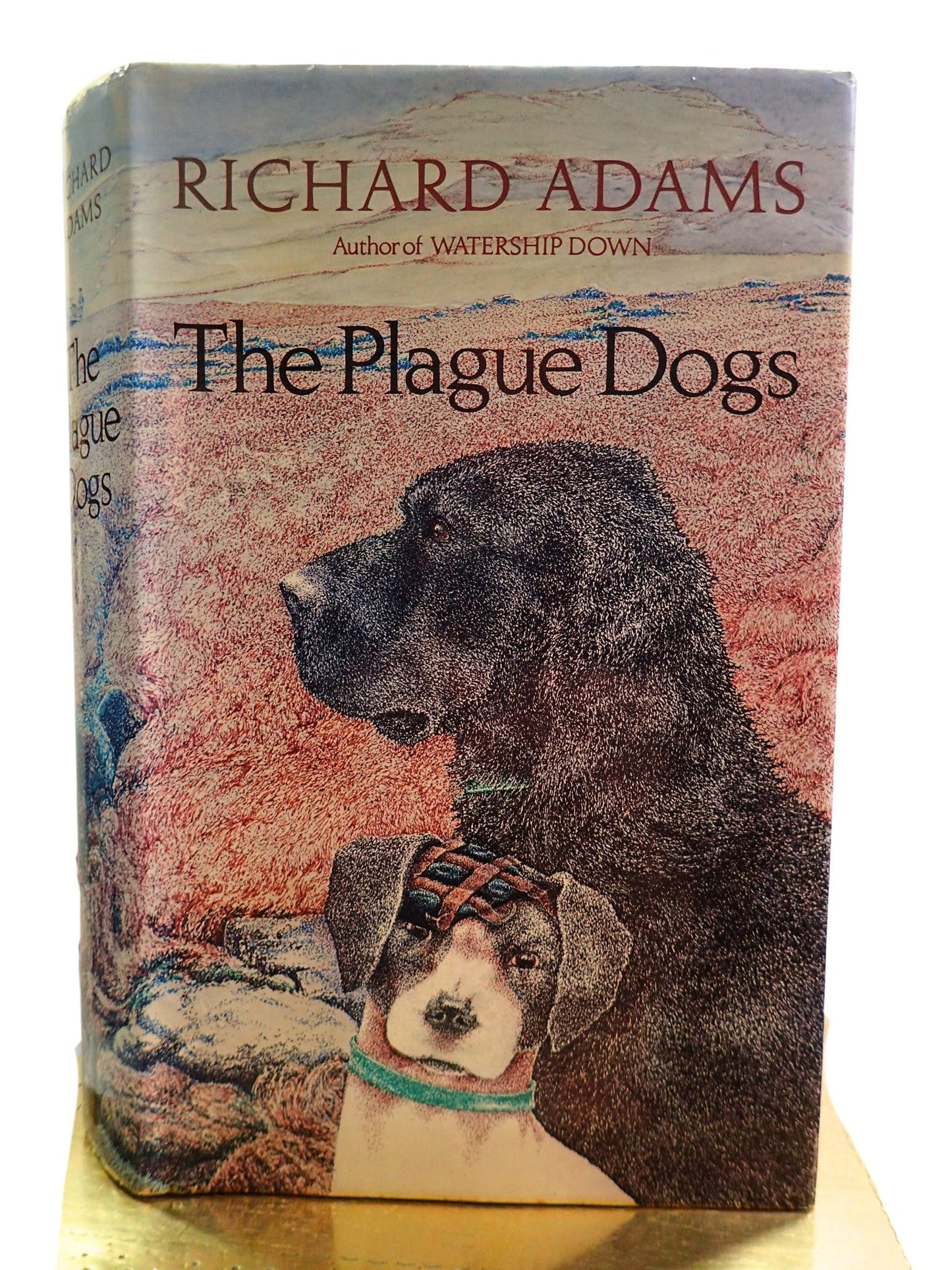 The Plague Dogs Richard Adams First Edition Vintage Book,